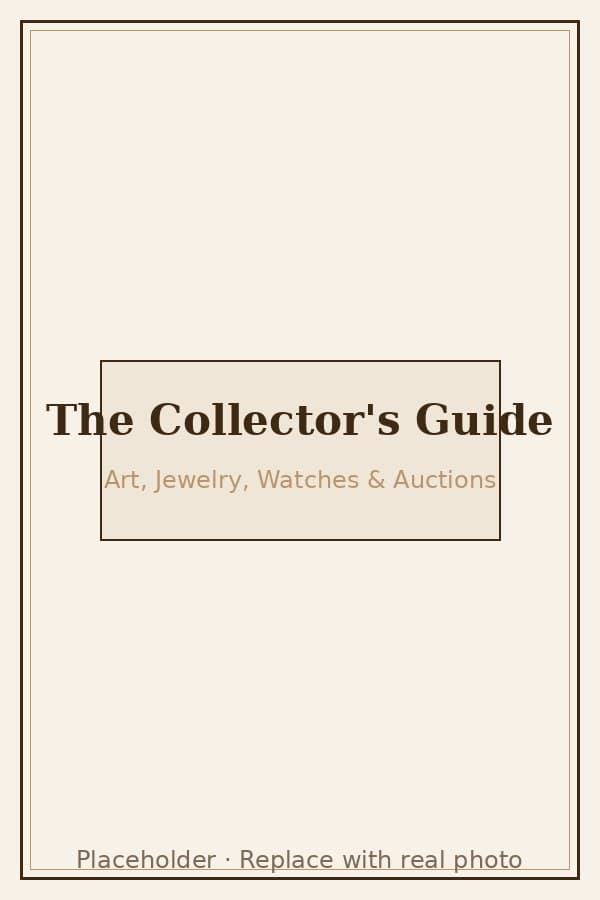 The Collector's Guide to Art, Jewelry, Watches & Auctions by Dion Abadi — book cover