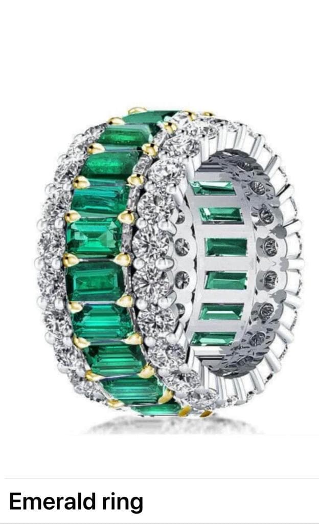Emerald ring auction highlight — fine jewelry for Dion Abadi gallery